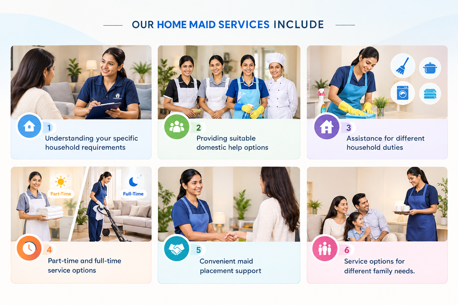 Home maid service in Mumbai