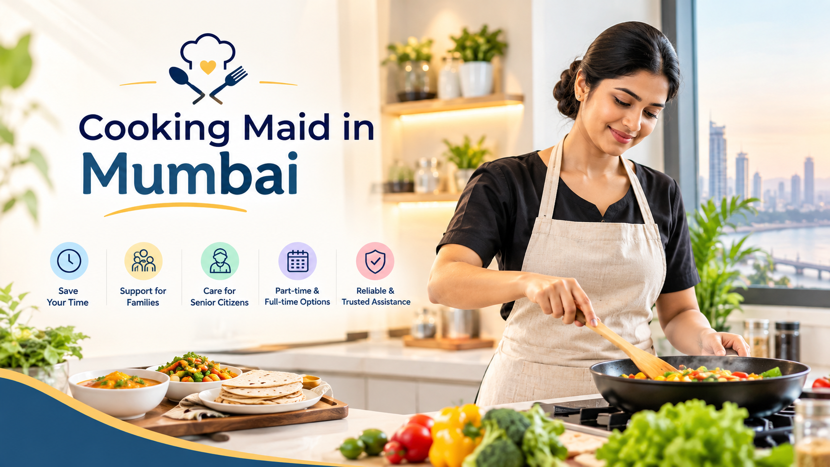 Cooking maid service in Mumbai